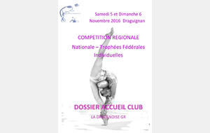 Compétition régionale &quot;individuelles&quot; - Résultats
